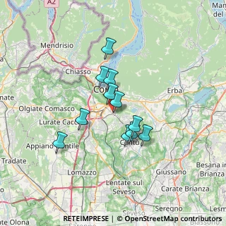 Mappa Piazza del Tricolore, 22100 Como CO, Italia (5.05636)