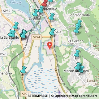 Mappa Via Lago Vecchio, 23801 Calolziocorte LC, Italia (1.444)
