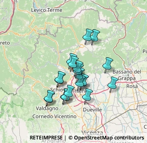 Mappa Via Braglio, 36030 Caltrano VI, Italia (10.448)