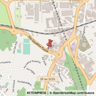 Mappa Via Giuditta Pasta, 4, 22100 Como, Como (Lombardia)
