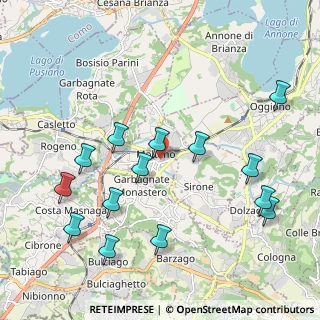 Mappa Via Isabella Riva, 23847 Molteno LC, Italia (2.25643)