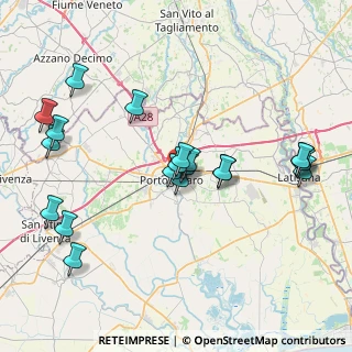 Mappa Via Alessandro Volta, 30026 Portogruaro VE, Italia (8.0345)