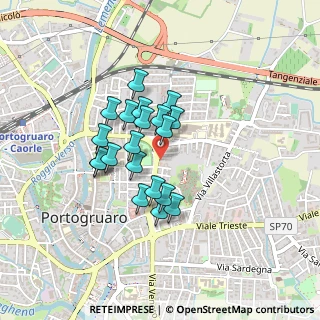 Mappa Via Alessandro Volta, 30026 Portogruaro VE, Italia (0.3205)