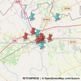 Mappa Via Alessandro Volta, 30026 Portogruaro VE, Italia (2.06636)