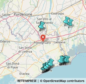 Mappa Via Alessandro Volta, 30026 Portogruaro VE, Italia (19.7875)