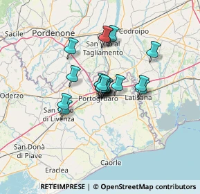 Mappa Via Alessandro Volta, 30026 Portogruaro VE, Italia (8.32222)