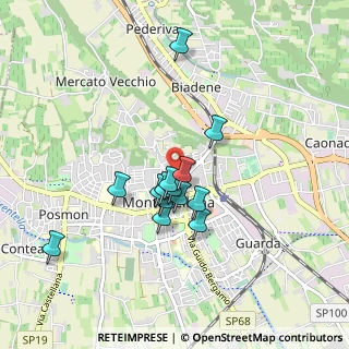 Mappa Via Cesare Battisti, 31044 Montebelluna TV, Italia (0.69786)