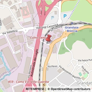 Mappa Via Paolo Giovio, 6, 22070 Grandate, Como (Lombardia)