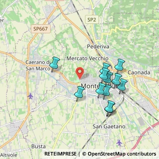 Mappa Villa Rinaldi, 31044 Montebelluna TV, Italia (1.74333)