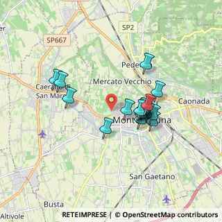 Mappa Villa Rinaldi, 31044 Montebelluna TV, Italia (1.44706)