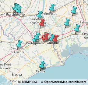 Mappa Via Aldo Moro, 30025 Fossalta di Portogruaro VE, Italia (16.47158)