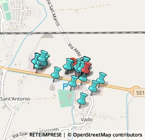 Mappa Via Aldo Moro, 30025 Fossalta di Portogruaro VE, Italia (0.26538)