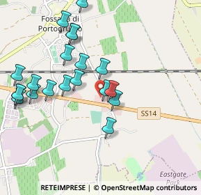 Mappa Via Aldo Moro, 30025 Fossalta di Portogruaro VE, Italia (1.017)