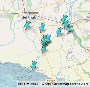 Mappa Via Sacco e Vanzetti, 33051 Aquileia UD, Italia (2.48917)