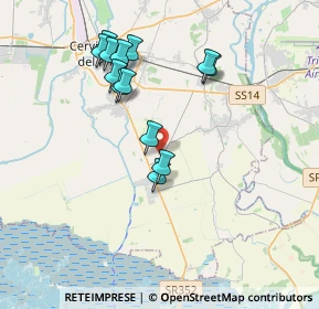 Mappa Via Sacco e Vanzetti, 33051 Aquileia UD, Italia (3.53231)