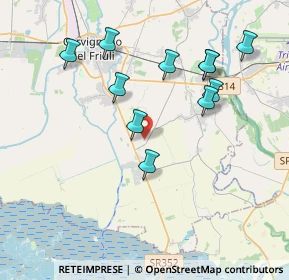 Mappa Via Sacco e Vanzetti, 33051 Aquileia UD, Italia (3.78091)