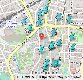 Mappa Borgo S. Nicolò, 30026 Portogruaro VE, Italia (0.2625)