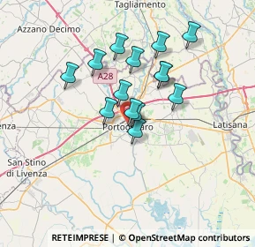 Mappa Borgo S. Nicolò, 30026 Portogruaro VE, Italia (5.32857)