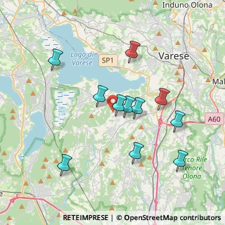Mappa Via Boffalora, 21020 Daverio VA, Italia (3.58273)