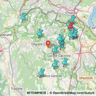 Mappa Viale Trieste, 22077 Olgiate Comasco CO, Italia (4.0175)