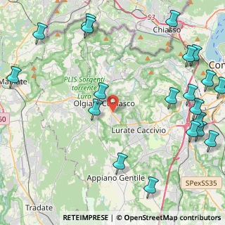 Mappa Viale Trieste, 22077 Olgiate Comasco CO, Italia (6.0895)