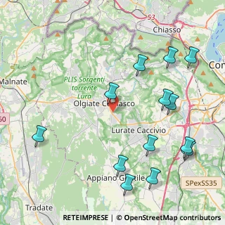 Mappa Viale Trieste, 22077 Olgiate Comasco CO, Italia (5.02154)