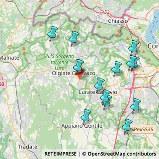 Mappa Viale Trieste, 22077 Olgiate Comasco CO, Italia (4.31643)