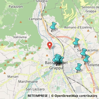 Mappa Via Sant' Ignazio, 36061 Bassano del Grappa VI, Italia (1.98727)