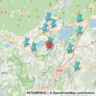 Mappa 22040 Monguzzo CO, Italia (3.74727)