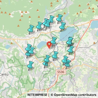 Mappa 22040 Monguzzo CO, Italia (3.611)