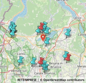 Mappa 22040 Monguzzo CO, Italia (8.5275)