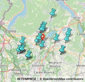 Mappa 22040 Monguzzo CO, Italia (6.5755)