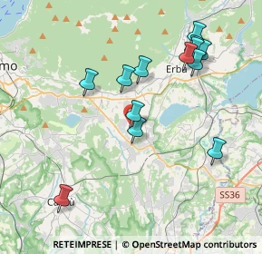 Mappa Via Don Luigi Sturzo, 22030 Orsenigo CO, Italia (3.90923)