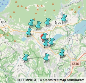 Mappa Via Don Luigi Sturzo, 22030 Orsenigo CO, Italia (3.04417)