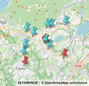 Mappa Via Don Luigi Sturzo, 22030 Orsenigo CO, Italia (2.91583)