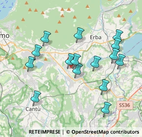 Mappa Via Don Luigi Sturzo, 22030 Orsenigo CO, Italia (3.738)
