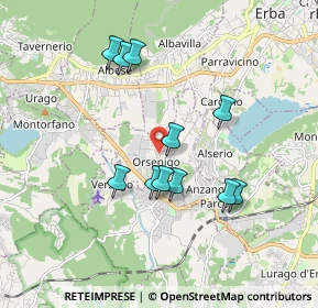 Mappa Via Don Luigi Sturzo, 22030 Orsenigo CO, Italia (1.60909)