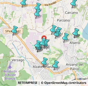 Mappa Via Don Luigi Sturzo, 22030 Orsenigo CO, Italia (0.99474)