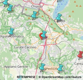 Mappa Via Adda, 22079 Montano Lucino CO, Italia (6.29909)