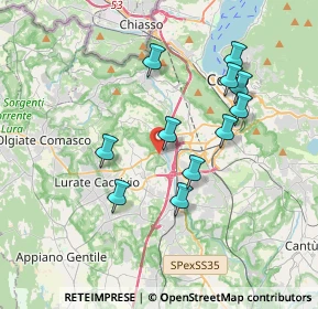 Mappa Via Adda, 22079 Montano Lucino CO, Italia (3.31727)