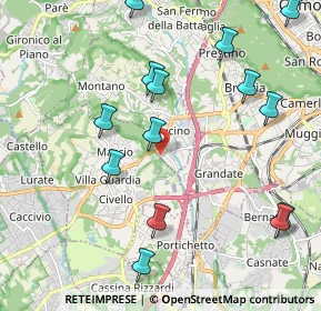 Mappa Via Adda, 22079 Montano Lucino CO, Italia (2.36714)