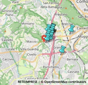 Mappa Via Adda, 22079 Montano Lucino CO, Italia (0.94231)