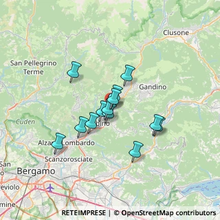 Mappa Ss 671 Km 26+800, 24021 Albino BG, Italia (5.12077)