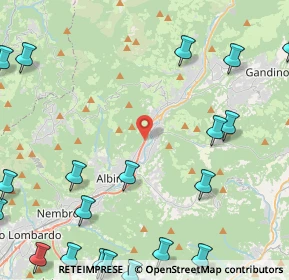 Mappa Ss 671 Km 26+800, 24021 Albino BG, Italia (6.712)