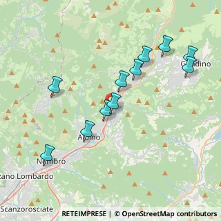 Mappa Ss 671 Km 26+800, 24021 Albino BG, Italia (3.91091)