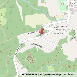 Mappa Via dei frassini 8, 21020 Bodio Lomnago, Varese (Lombardia)