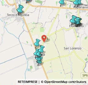 Mappa Località San Zili, 33051 Aquileia UD, Italia (2.8685)