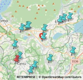 Mappa 22030 Orsenigo CO, Italia (4.618)