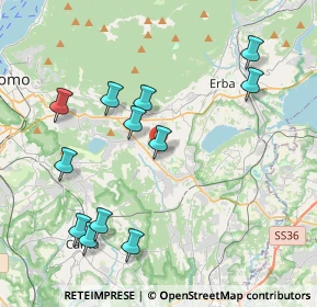 Mappa 22030 Orsenigo CO, Italia (4.27333)