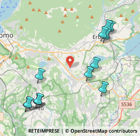 Mappa 22030 Orsenigo CO, Italia (4.96462)